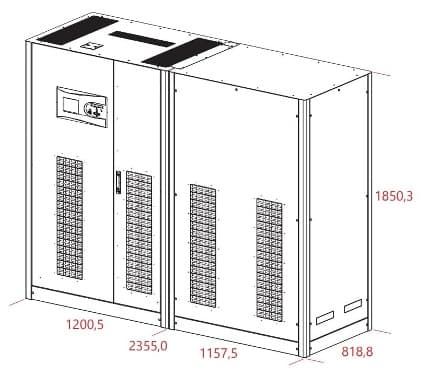 Схематичное изображние LEVELUPS T4 300-400 кВА (2)